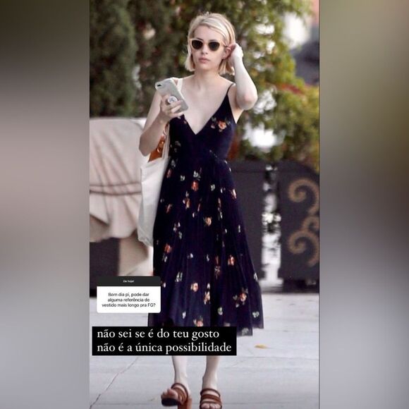 Aritzia Wilfred Navy Floral Wrap Dress‎ - Picture 2 of 7